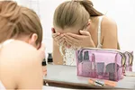 Waterproof makeup bag